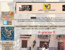 Tablet Screenshot of loschachos.es